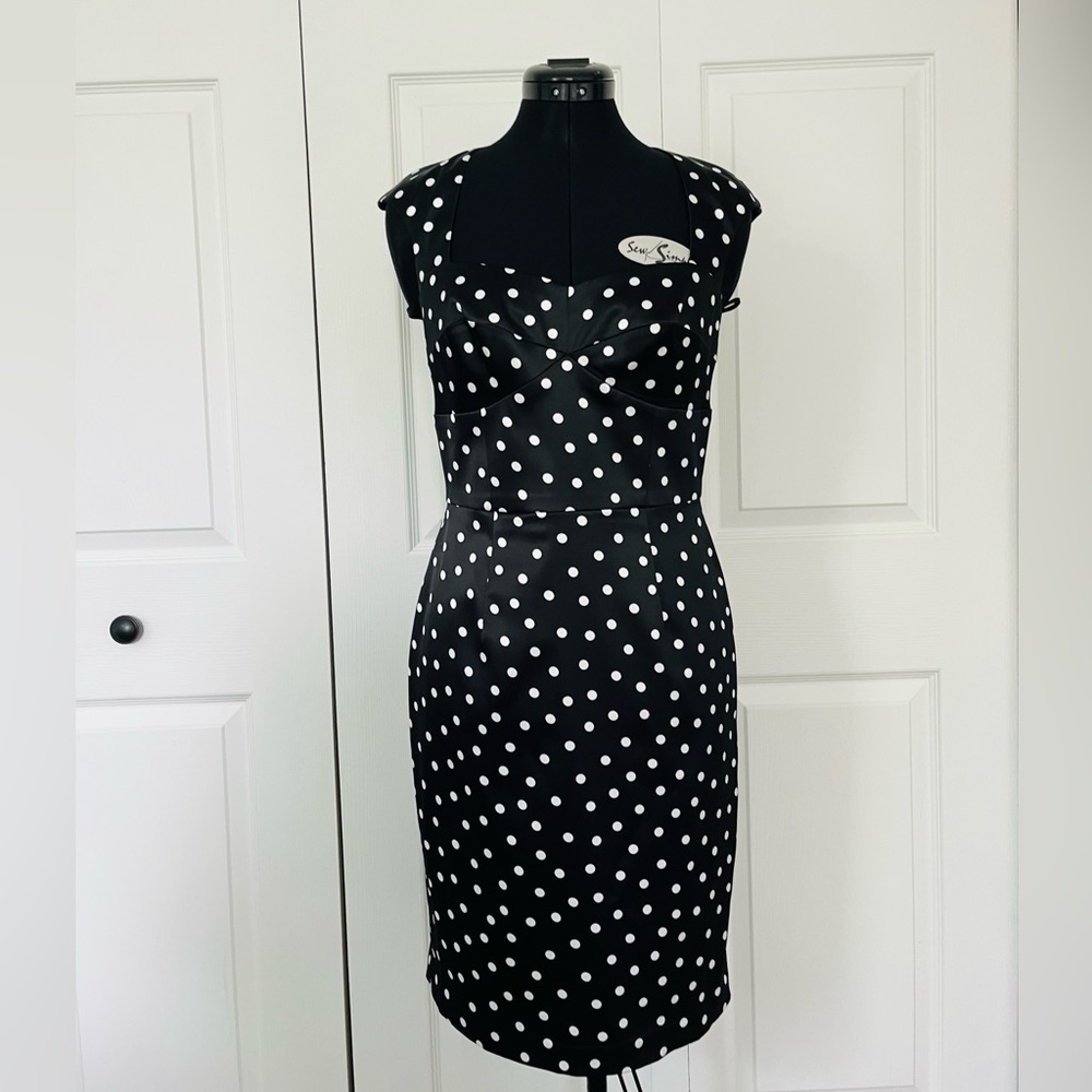 WHBM Polka dot dress